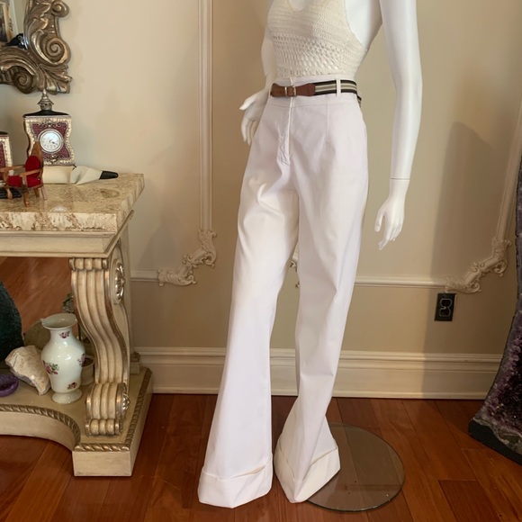 Dolce & Gabbana white Jeans with belt size 46 - Picture 8 of 16
